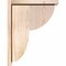 Ekena Millwork Crestline Smooth Corbel w/Backplate, Douglas Fir, 5 1/2"W x 14"D x 18"H COR06X14X18CRE01SDF - alternate 4